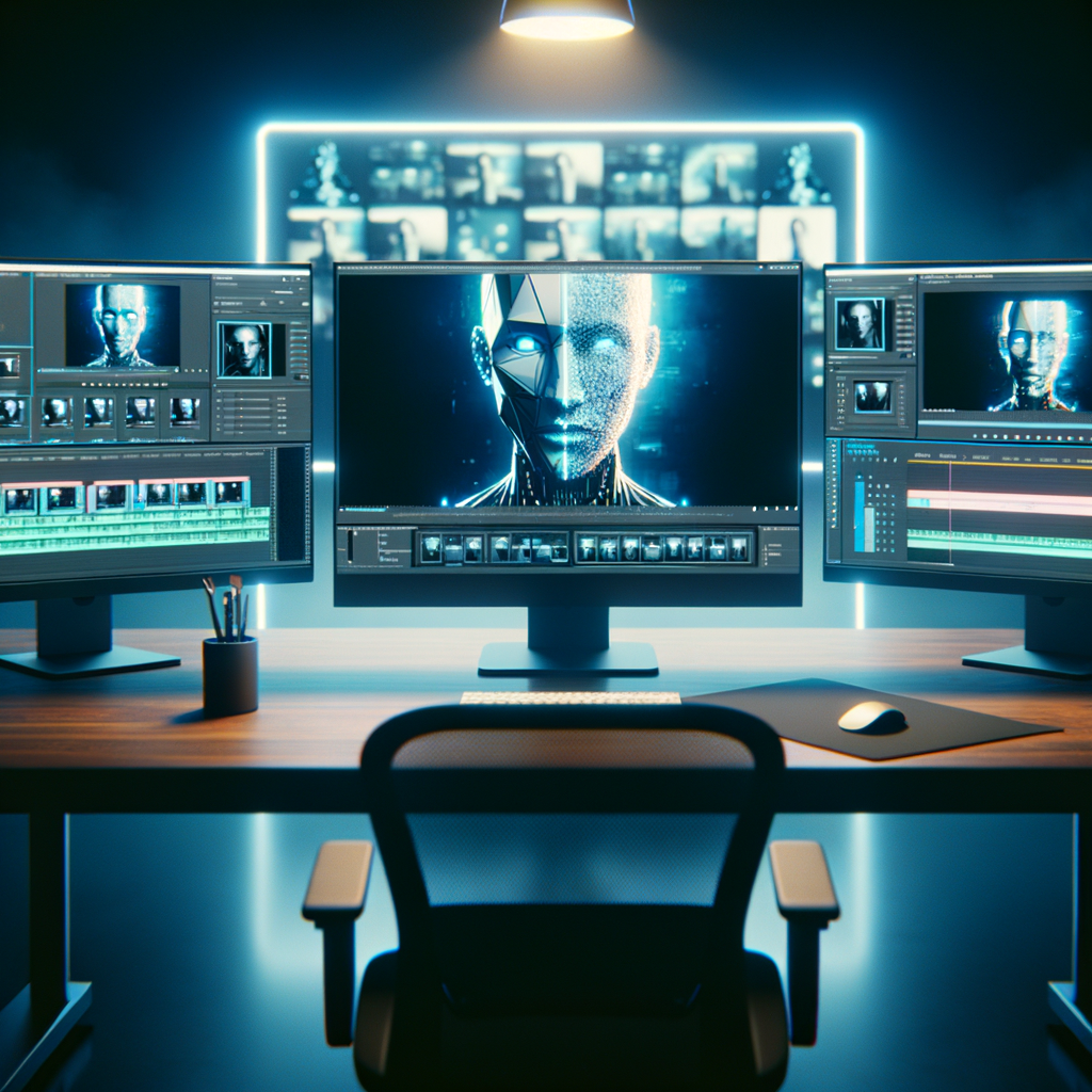 Video face swap workflow